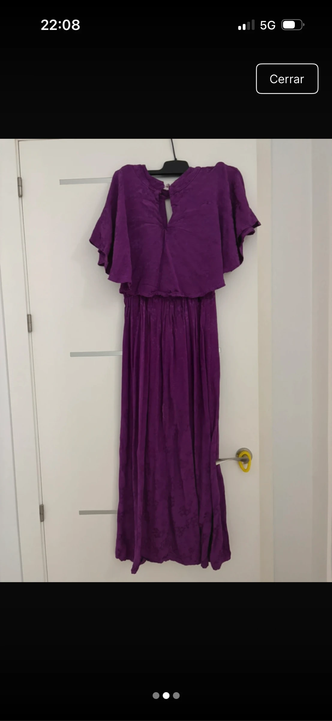 Vestido de Fiesta Morado  – photo 2